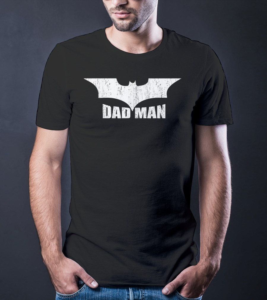 Dadman Bat Symbol Proud Of My Daddy Father's Day T-Shirt