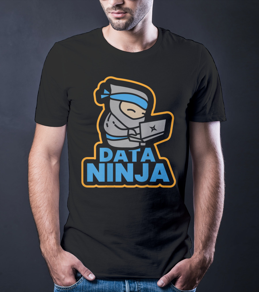 Data Ninja BI Database SQL Critical Thinking T-Shirt