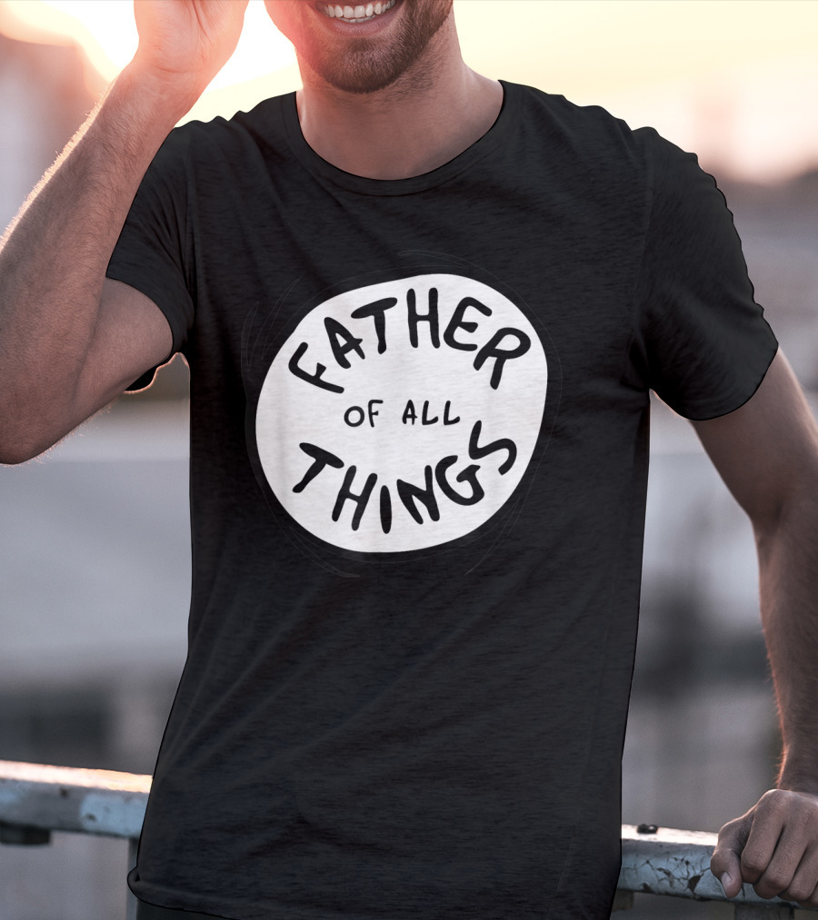 Father Of All Things Dr Seuss Emblem RED T-Shirt