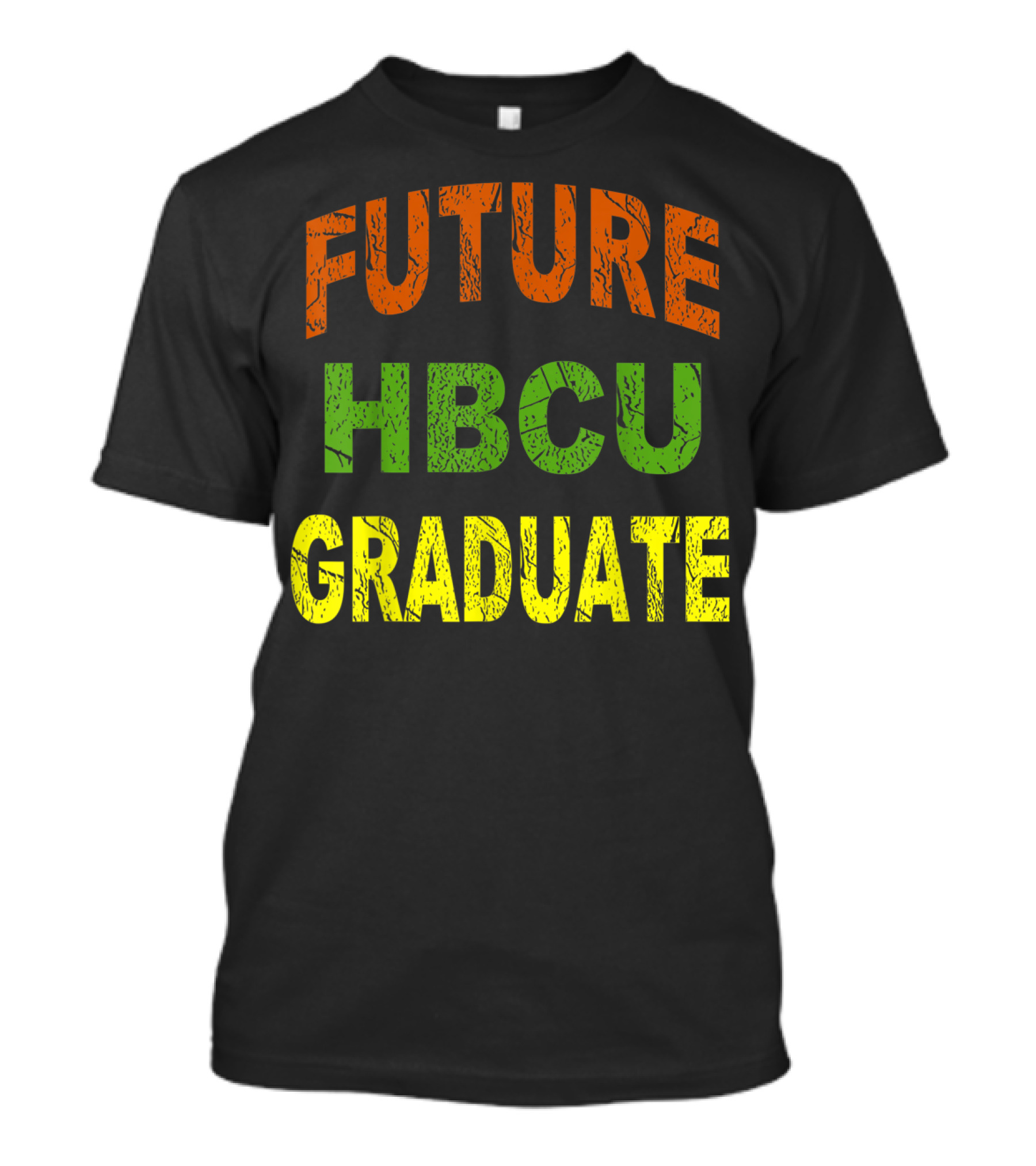 Future HBCU Graduate Bold Multicolor T-Shirt