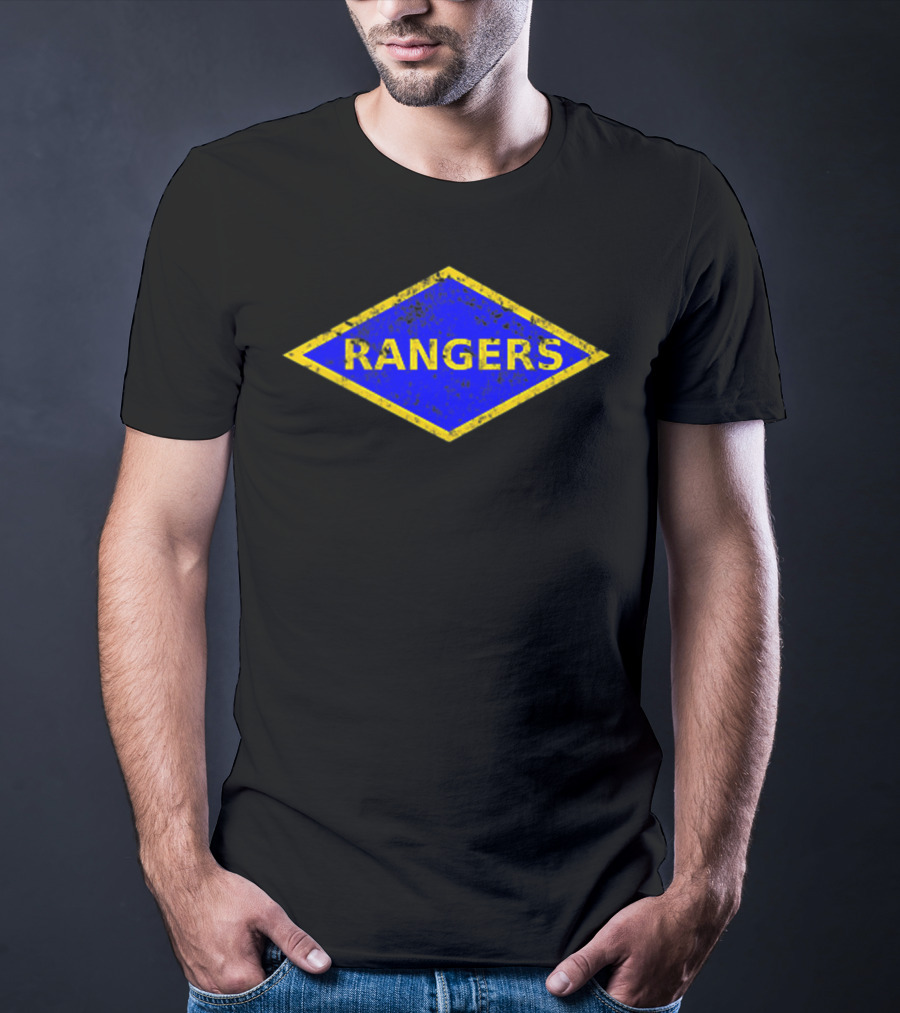 Rangers Diamond Vintage 75th Ranger Regiment T-Shirt