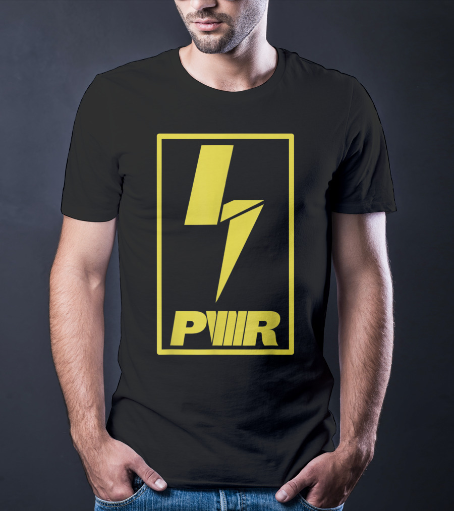PWR Hazard Bolt Lightning T-Shirt