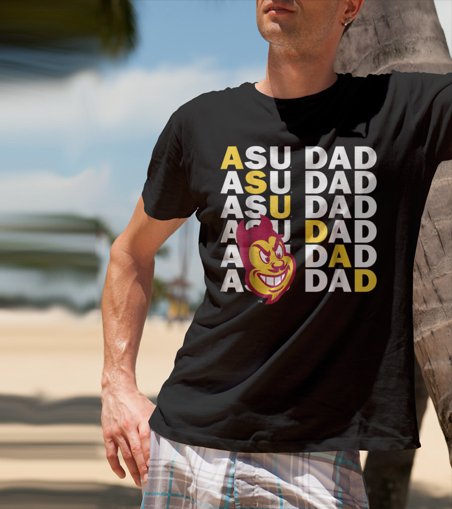 Arizona State Sun Devils ASU Dad T-Shirt