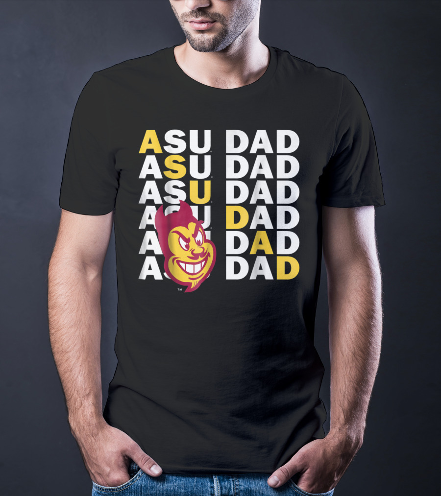 Arizona State Sun Devils ASU Dad T-Shirt