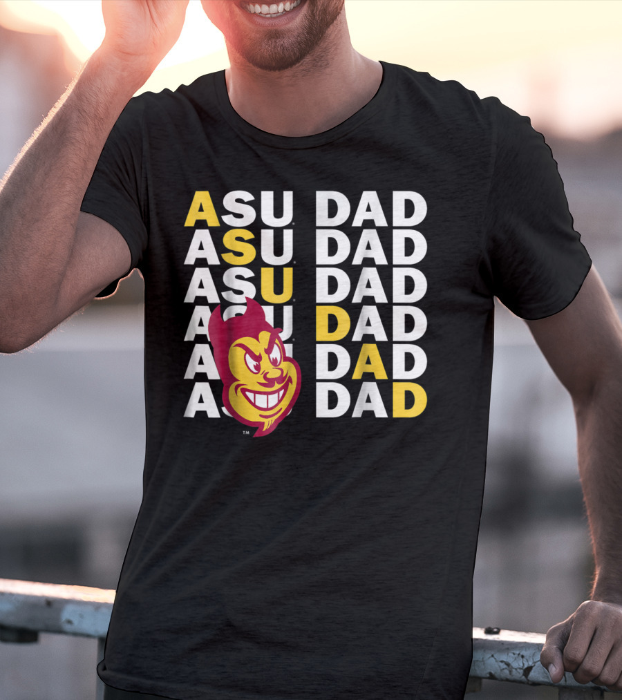 Arizona State Sun Devils ASU Dad T-Shirt