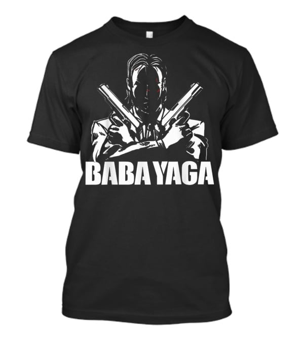 Baba Yaga John Wick Dual Pistols T-Shirt