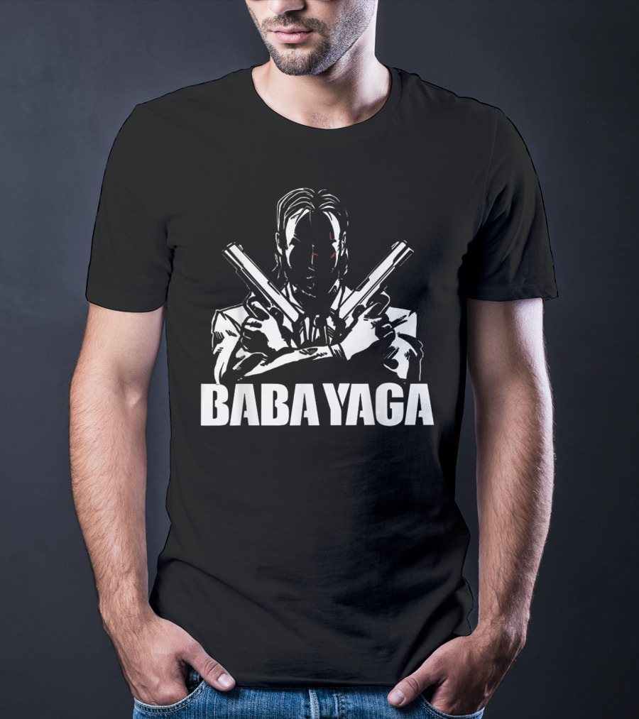 Baba Yaga John Wick Dual Pistols T-Shirt