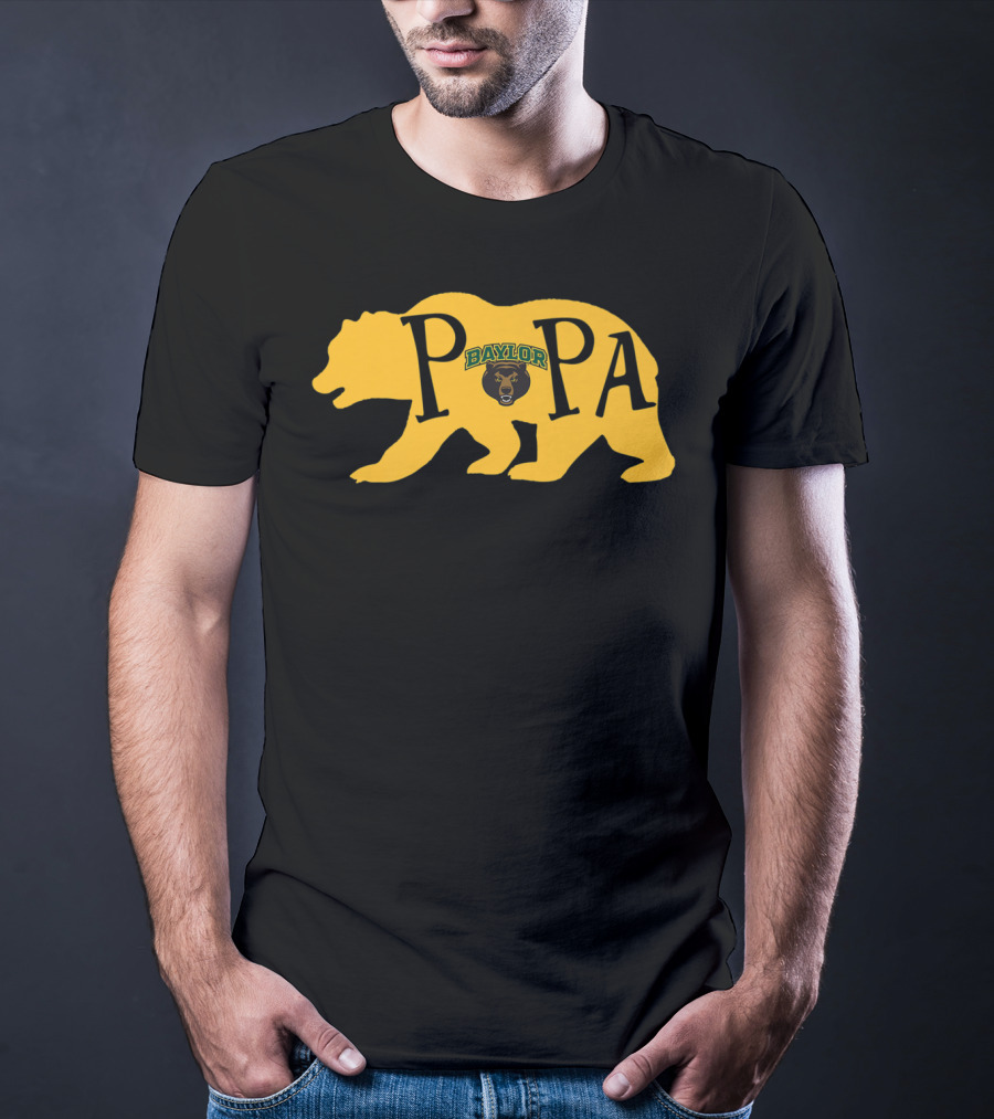Baylor Bears Papa Bear T-Shirt