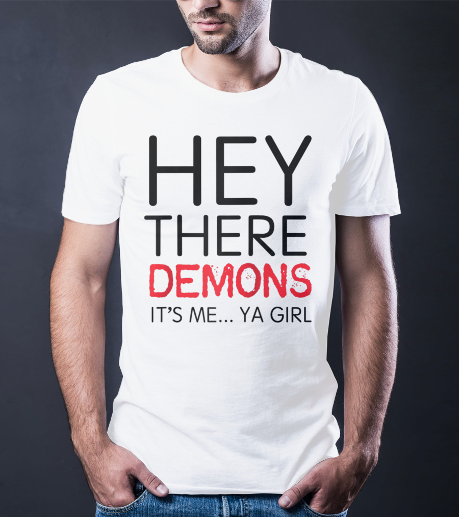 BuzzFeed Unsolved Hey There Demons It's Me Ya Girl Raglan Baseball T-Shirt