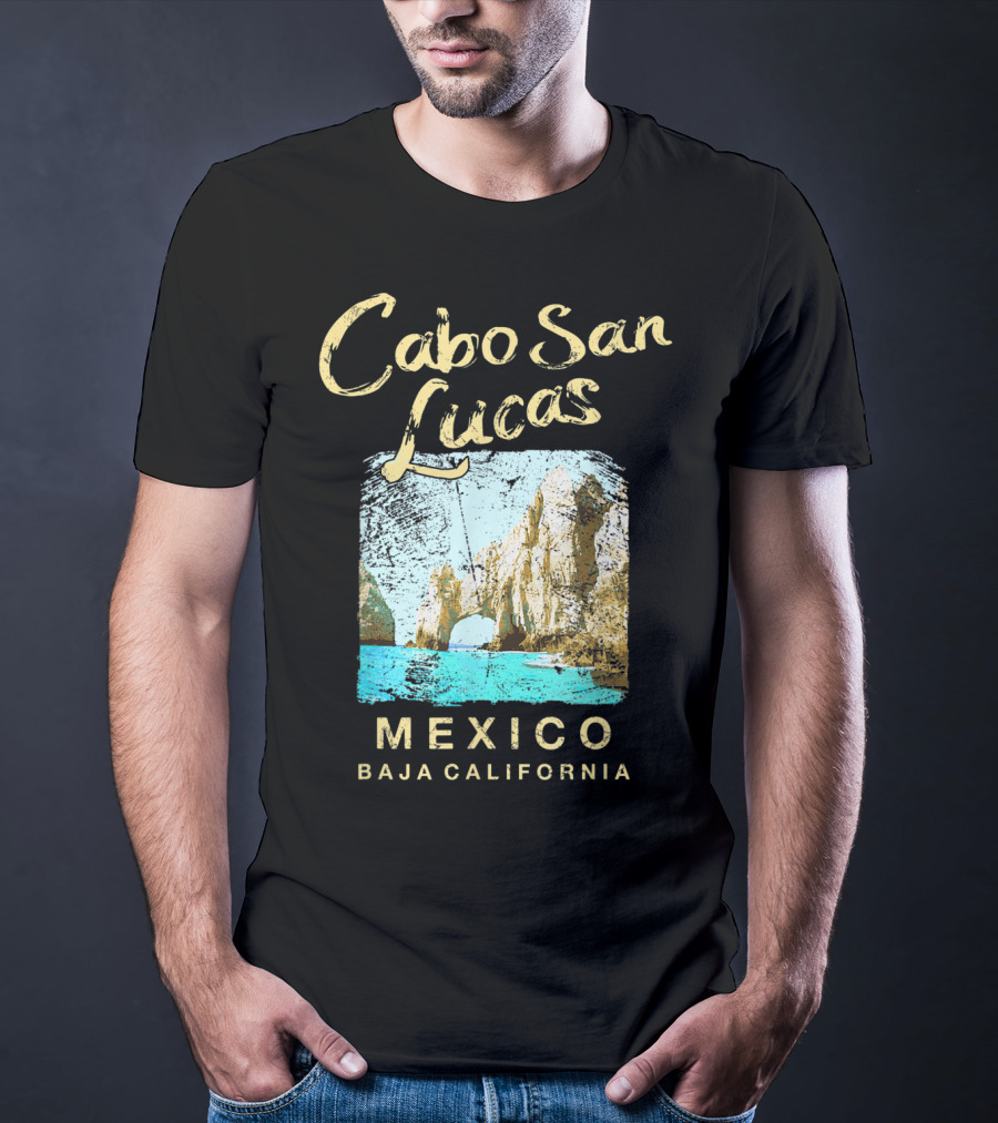 Cabo San Lucas Mexico Baja California Arch Ocean Scene T-Shirt