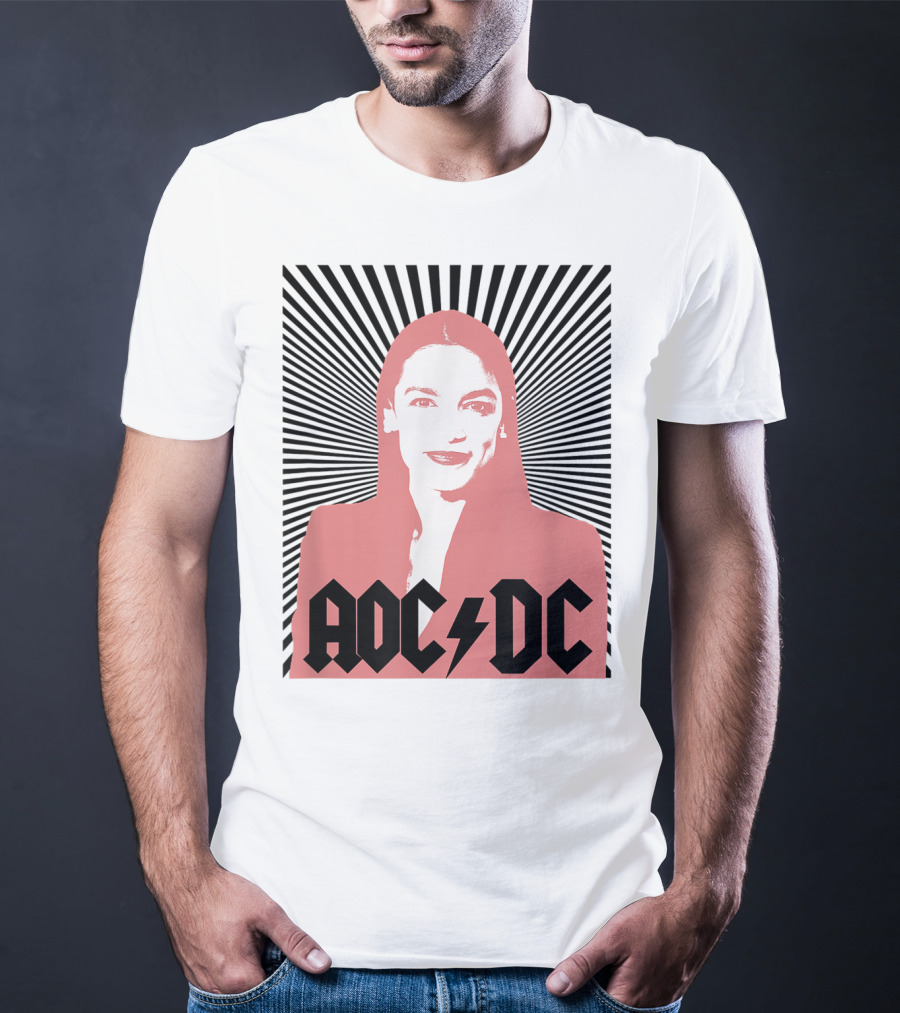 AOC DC Alexandria Ocasio Cortez Latina Congress Bold Iconic T-Shirt