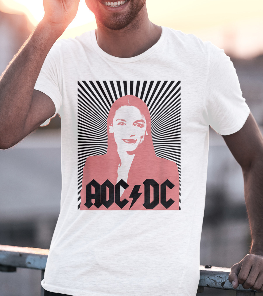 AOC DC Alexandria Ocasio Cortez Latina Congress Bold Iconic T-Shirt
