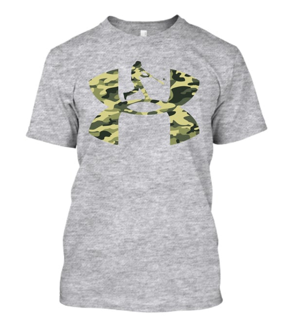 Under Armour Camo Baseball T-Shirt