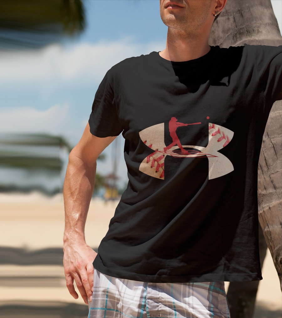 Under Armour Baseball Player Logo Bb2211 T-Shirt