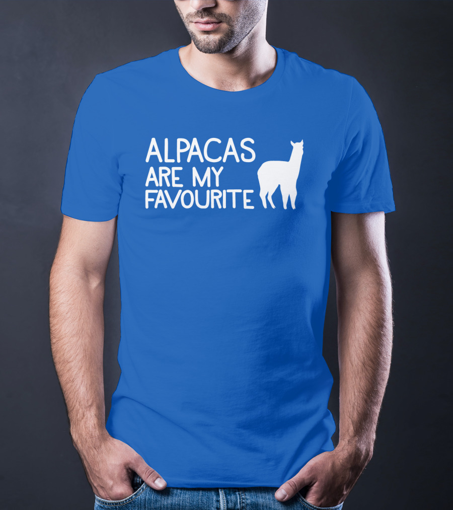 Alpacas Are My Favourite T-Shirt