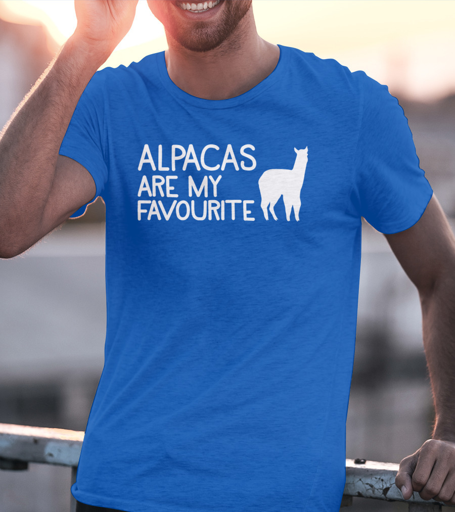 Alpacas Are My Favourite T-Shirt