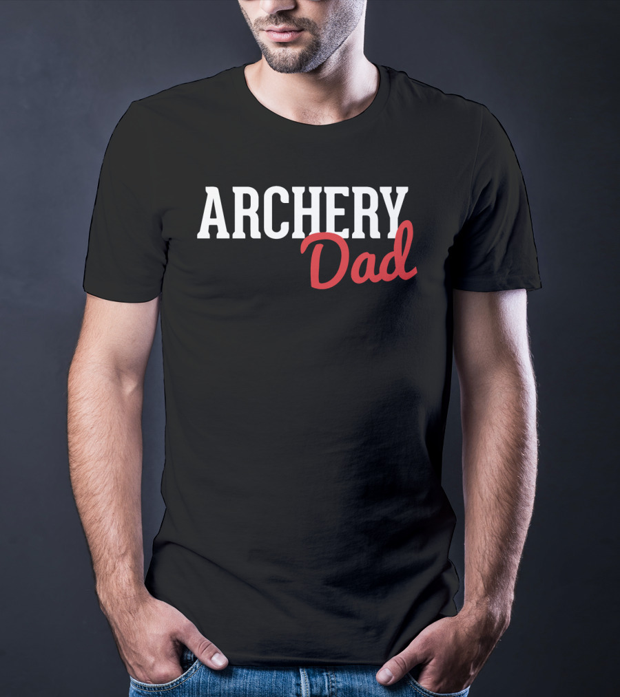 Archery Dad Father's Day Bow Hunting Enthusiast T-Shirt