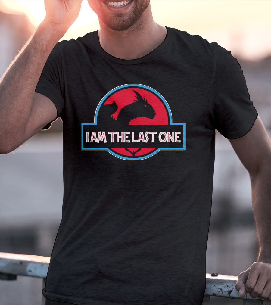 Draco I Am The Last One Dinosaur Theme Jurassic Park Dragon T-Shirt