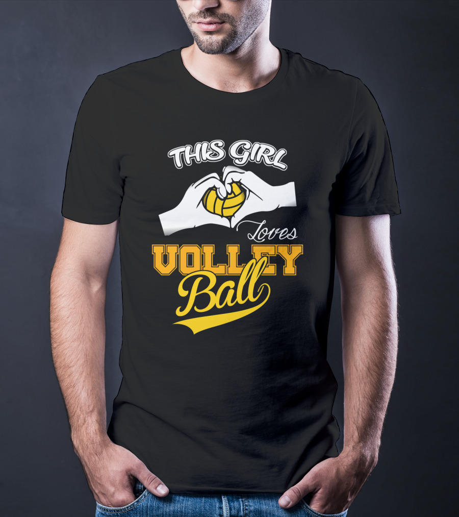 This Girl Loves Volleyball T-Shirt