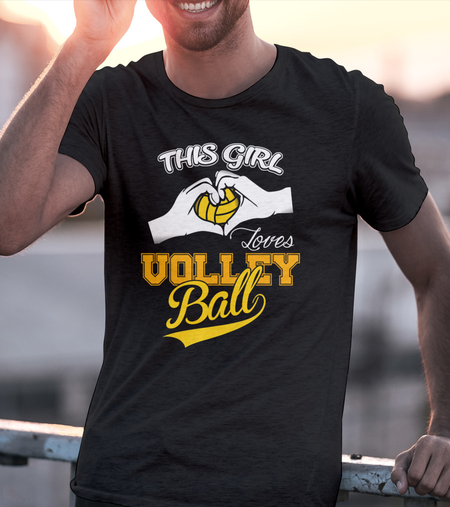 This Girl Loves Volleyball T-Shirt