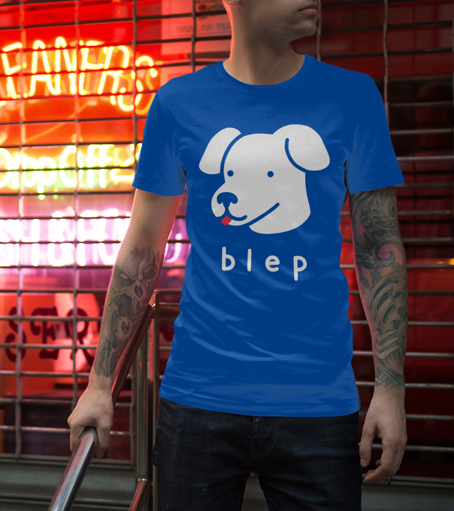 Blep Dog With Tongue Out T-Shirt