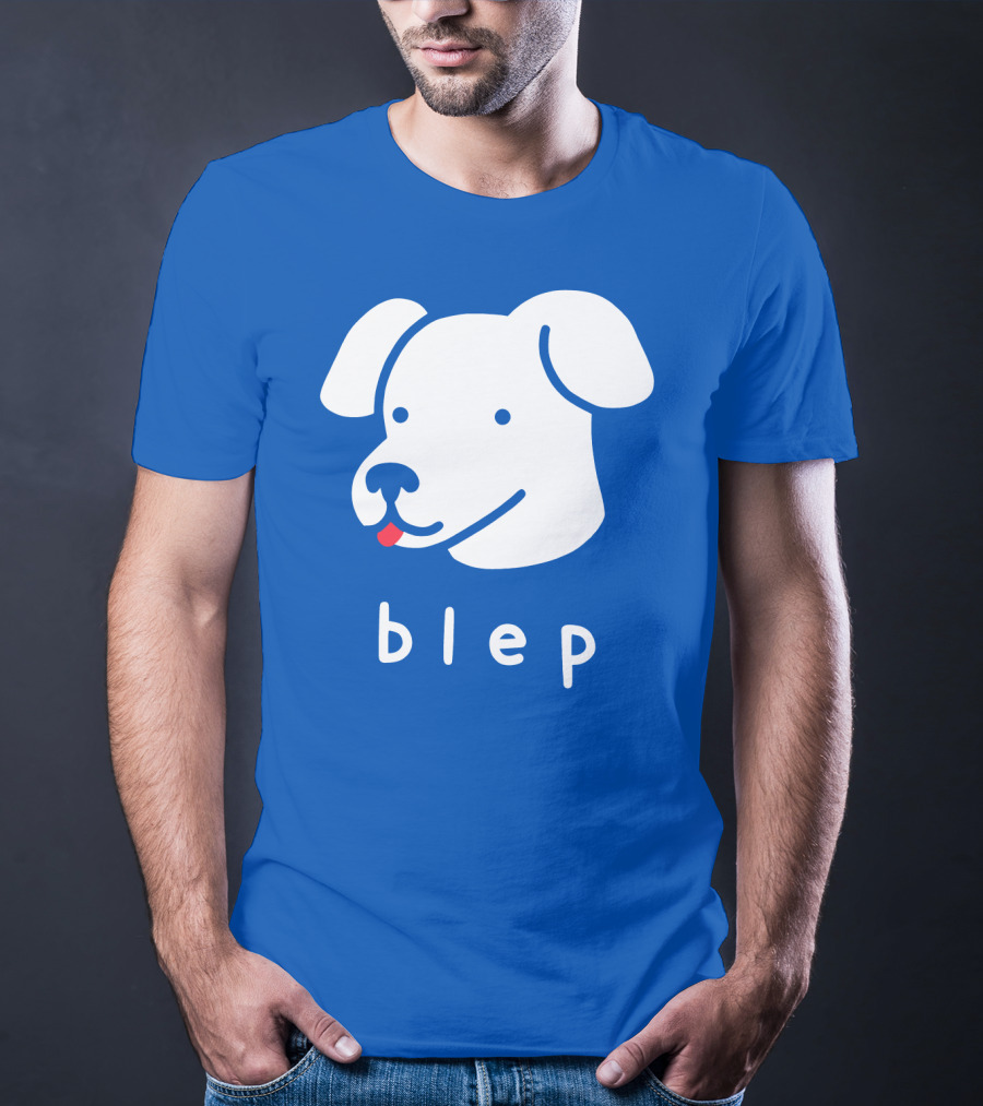 Blep Dog With Tongue Out T-Shirt