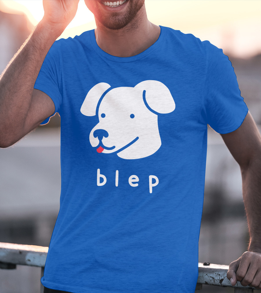 Blep Dog With Tongue Out T-Shirt