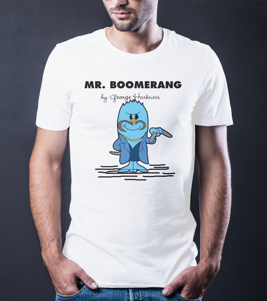 MR. BOOMERANG By George Harkness T-Shirt