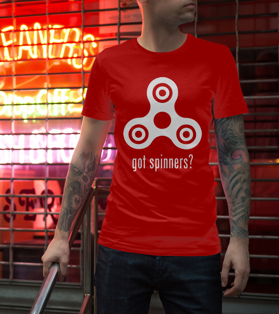 Got Spinners Fidget Toy Icon T-Shirt