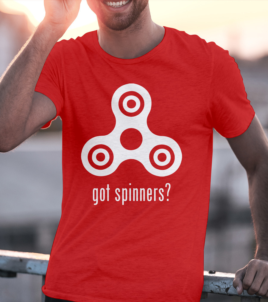 Got Spinners Fidget Toy Icon T-Shirt