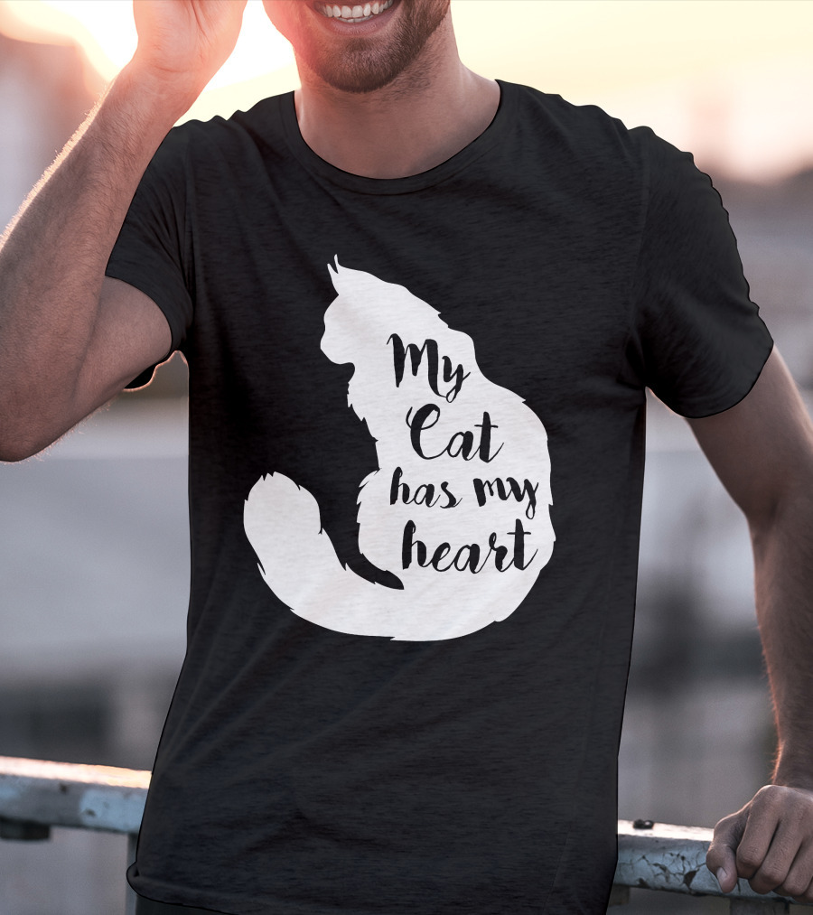 My Cat Has My Heart Cat T-Shirt