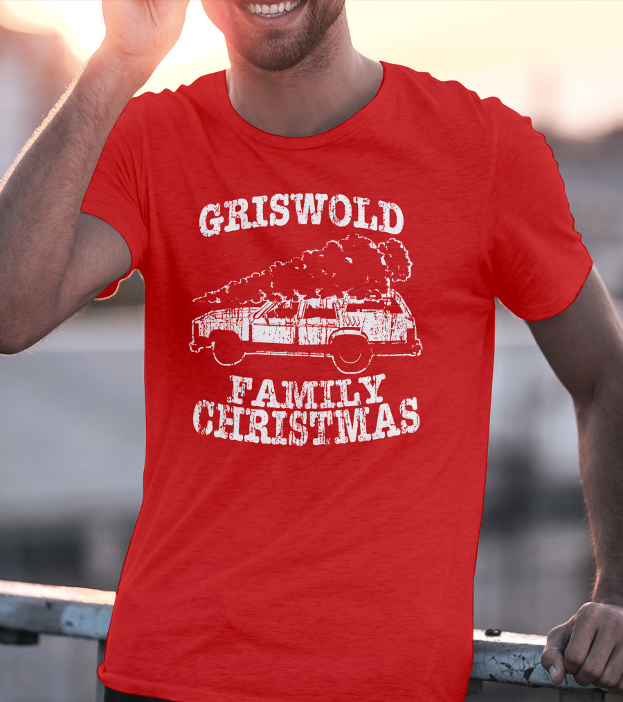 Griswold Family Christmas Tree Car Journey T-Shirt