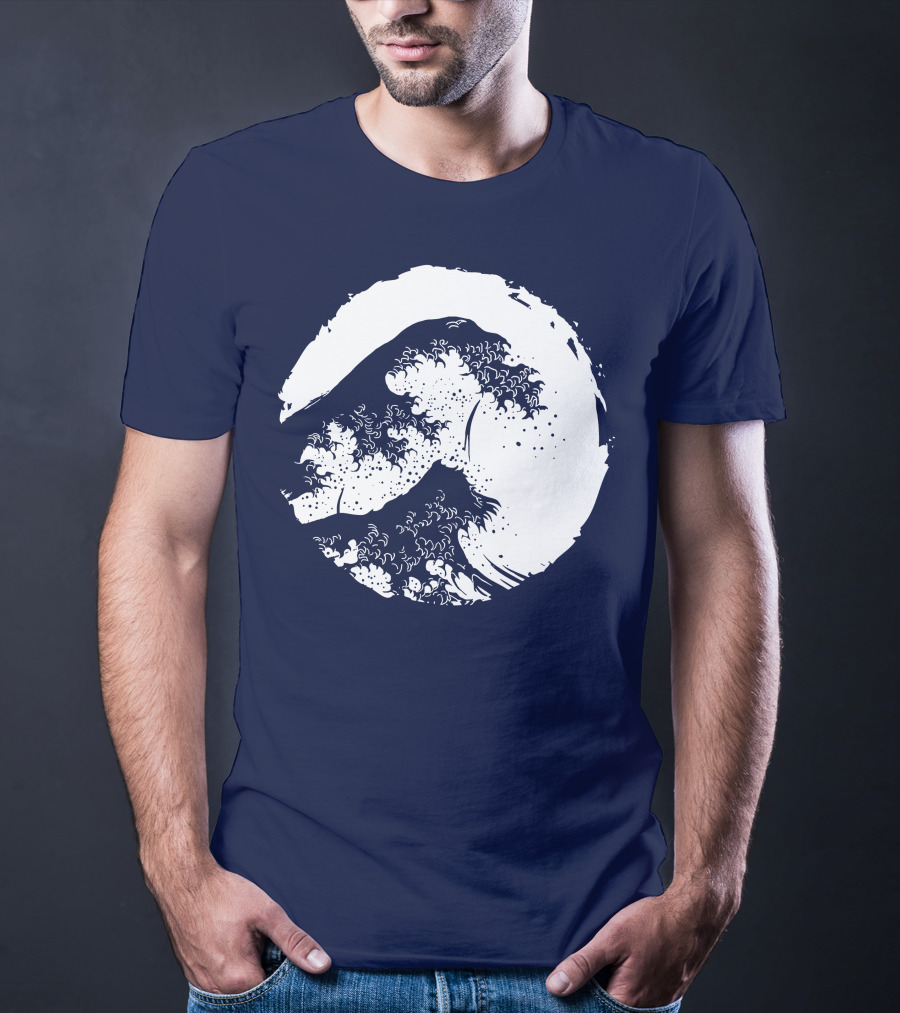 Wave In Japan Iconic Circle T-Shirt
