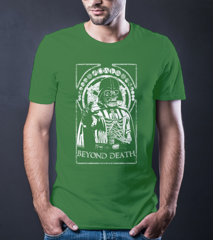 Power Beyond Death Darth Vader Skeleton Vintage T-Shirt