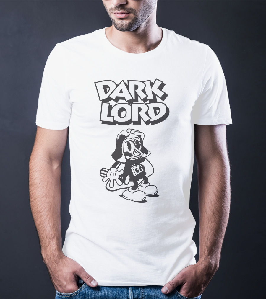 Dark Lord Cartoon Character Mashup T-Shirt