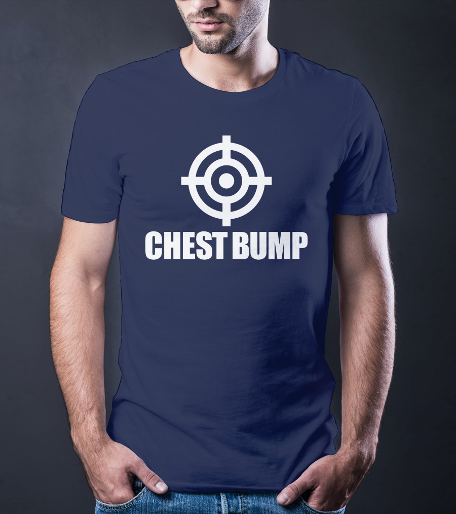 Chess Bump Target Icon With Center Aim T-Shirt