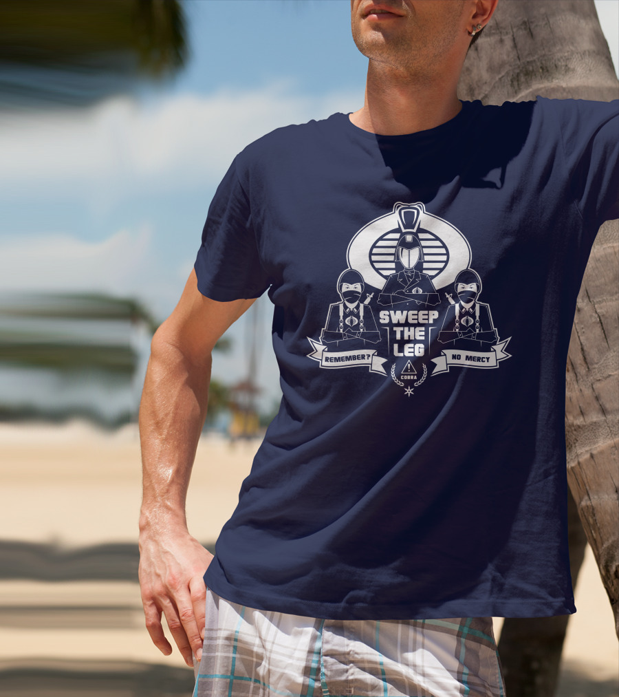 Sweep The Leg Remember No Mercy Cobra T-Shirt