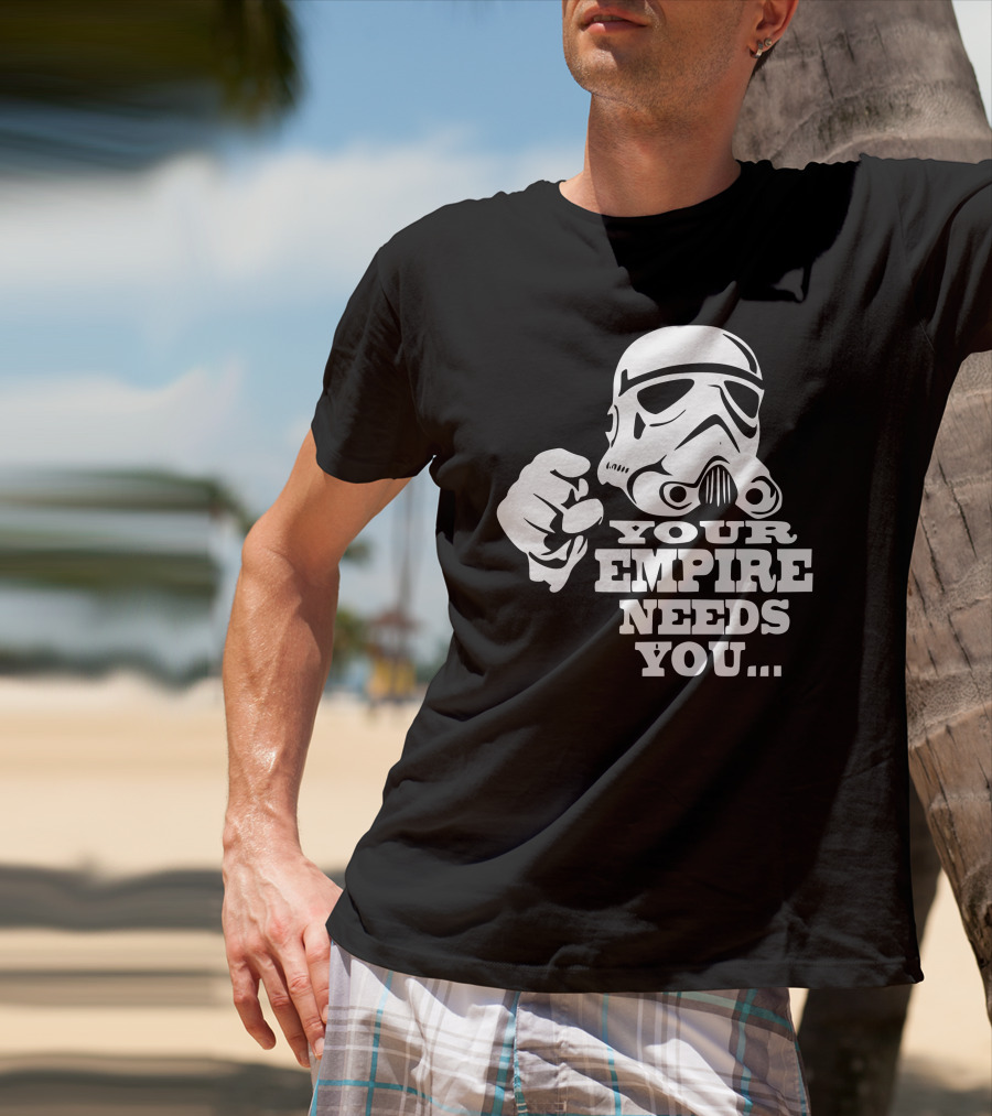 Your Empire Needs You Stormtrooper Recruitment T-Shirt