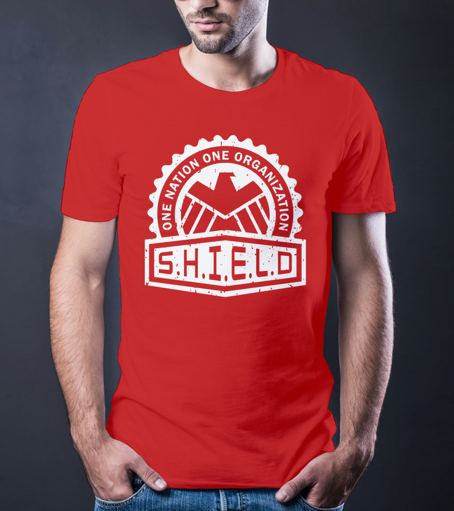 One Nation One Organization S.H.I.E.L.D. Crest Series T-Shirt