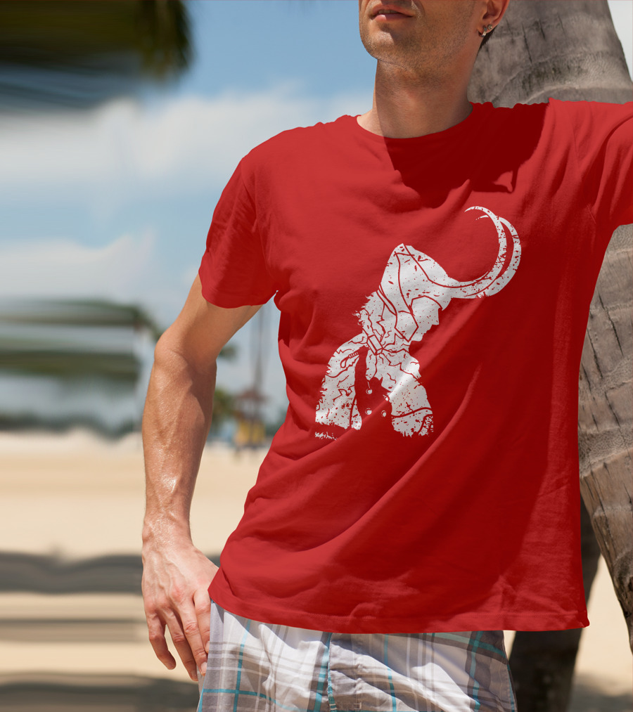 Dark Lord Norse God Trickster Horned T-Shirt