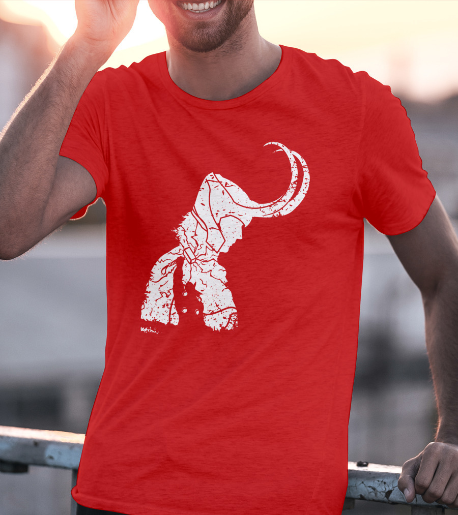 Dark Lord Norse God Trickster Horned T-Shirt
