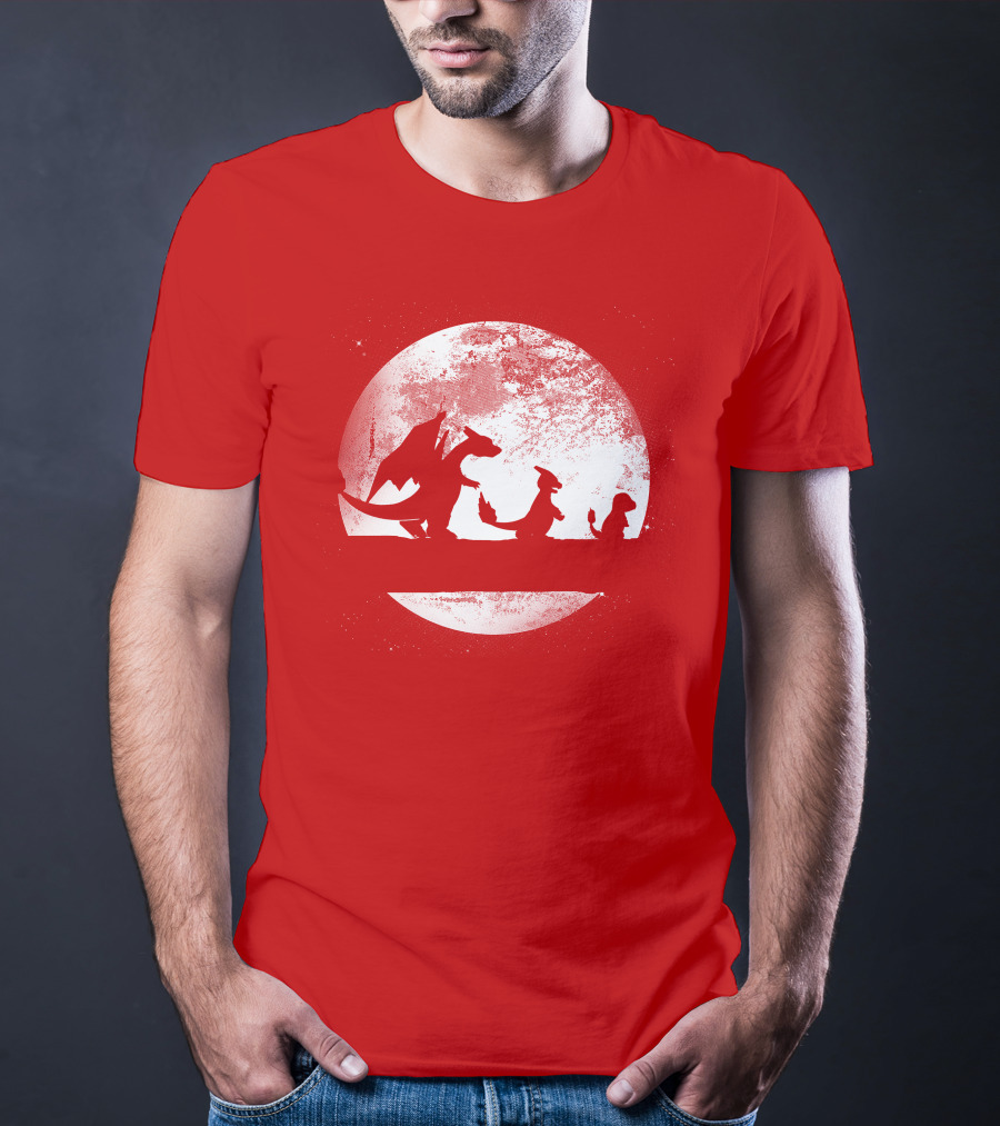 Evolve Pokémon Evolution Moon T-Shirt