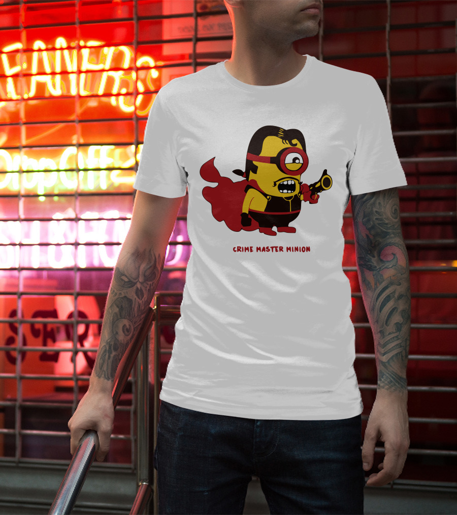 Crime Master Minion Hero Fusion T-Shirt