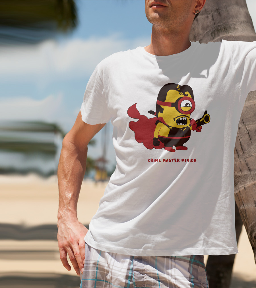 Crime Master Minion Hero Fusion T-Shirt