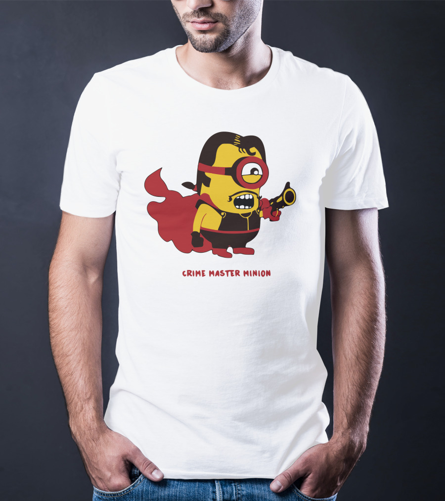 Crime Master Minion Hero Fusion T-Shirt