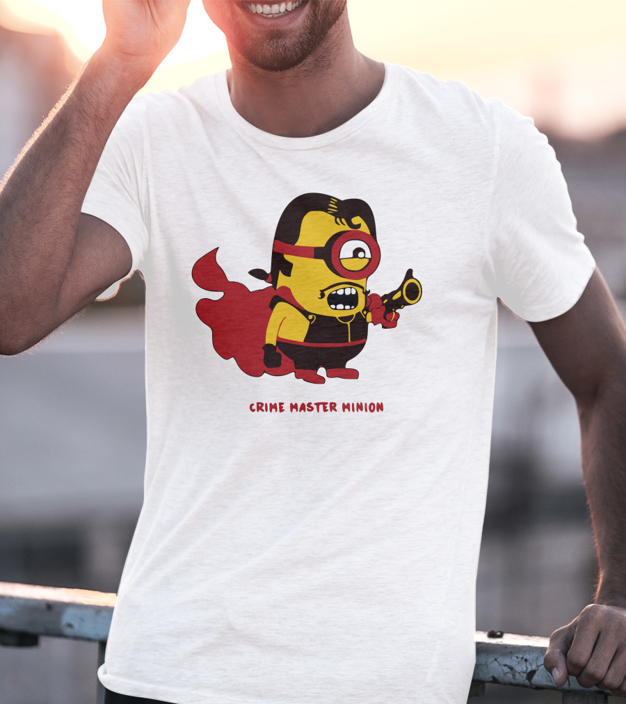 Crime Master Minion Hero Fusion T-Shirt