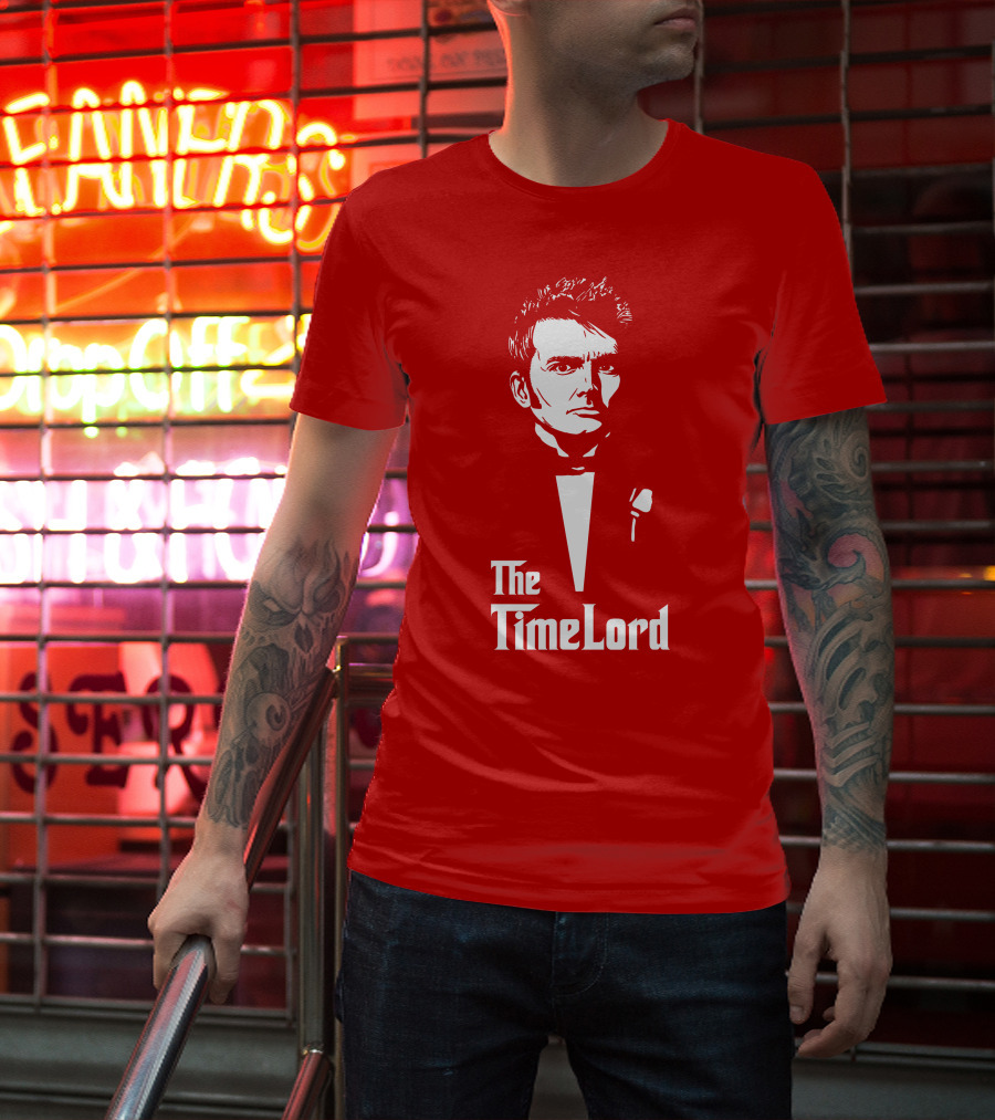 The Time Lord Doctor Who Godfather Mashup T-Shirt