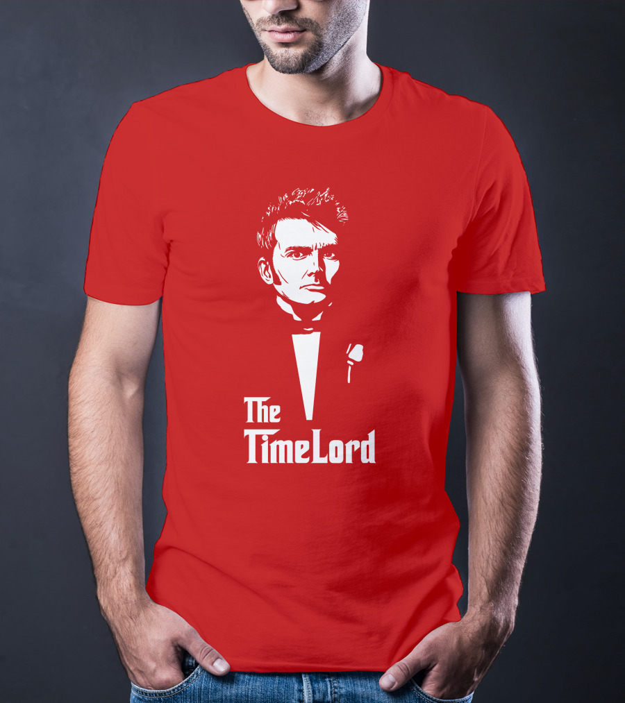 The Time Lord Doctor Who Godfather Mashup T-Shirt
