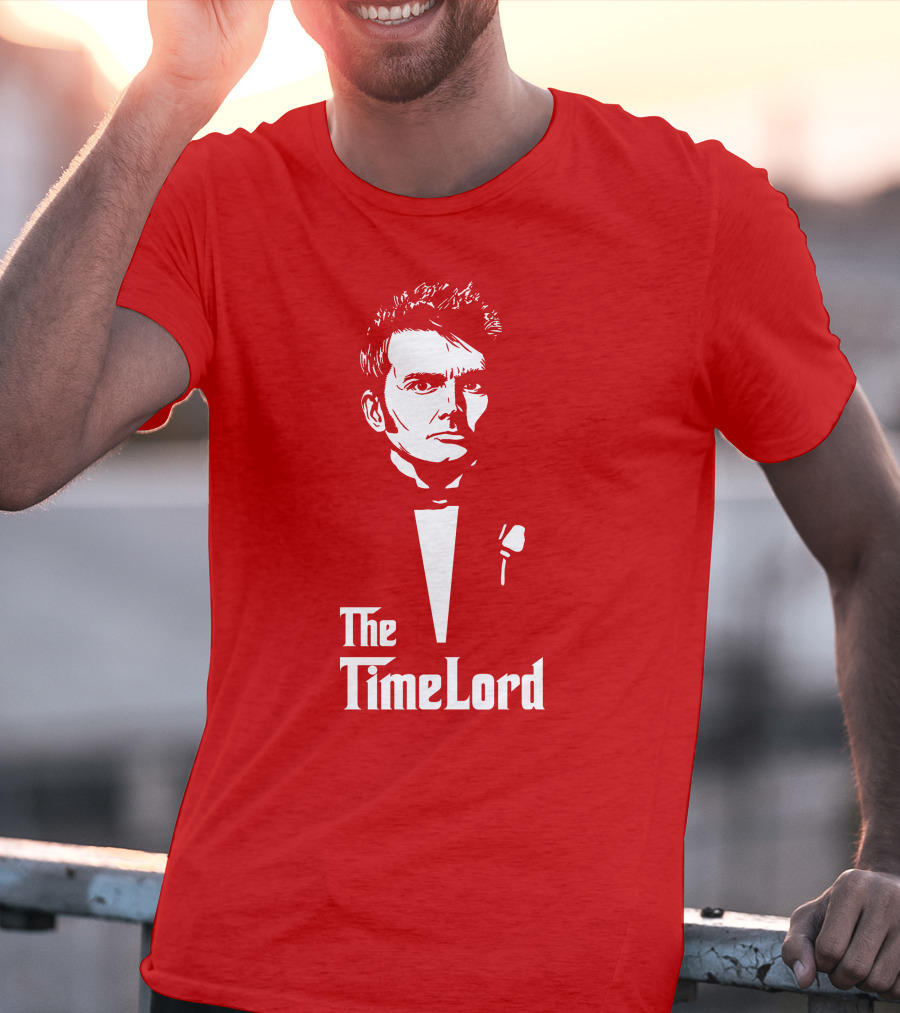The Time Lord Doctor Who Godfather Mashup T-Shirt