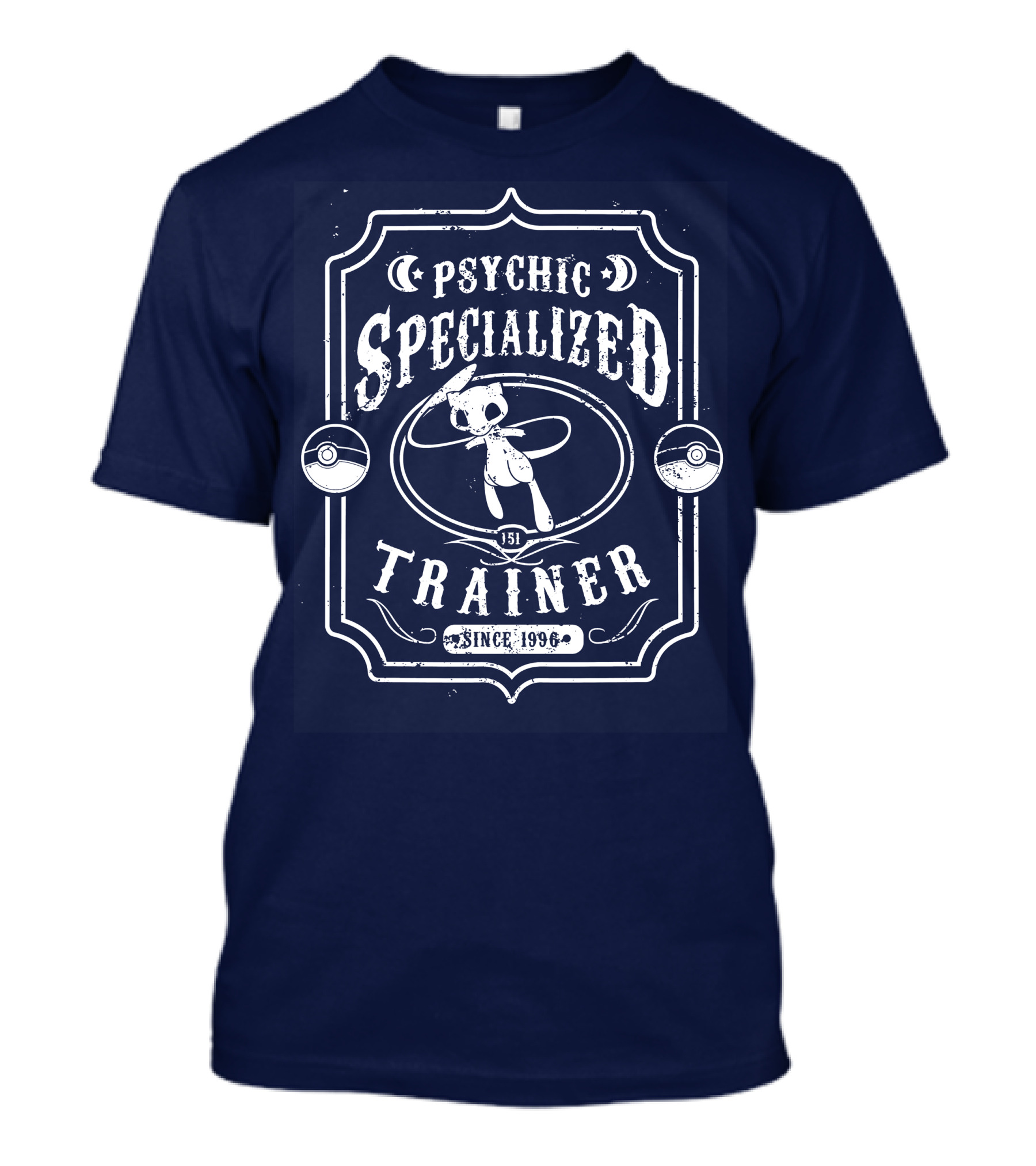 Psychic Specialized Trainer Mew Since 1996 T-Shirt
